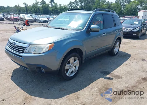 2009 Subaru Forester 2.5X Limited z USA, uszkodzony, nr VIN JF2SH64669H770027